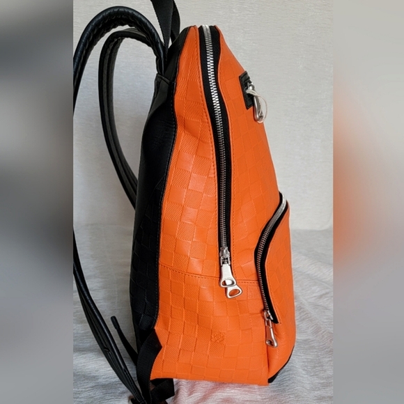 💯 LOUIS VUITTON Damier Infinite Avenue Leather Backpack - Picture 9 of 16